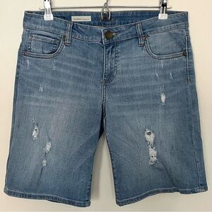 Kut From The Kloth • 6 • Catherine Boyfriend Shorts 9.5” Inseam Jeans Denim